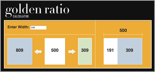 Golden Ratio Calculator