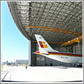 Inaugurado el hangar de mantenimiento de Iberia en Barcelona