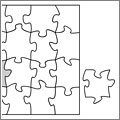 Puzzle en blanco: todo un clásico