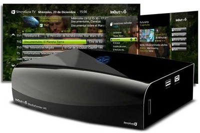 InOutTV MediaCenter 4G HD Full Equip, un completo grabador de TV