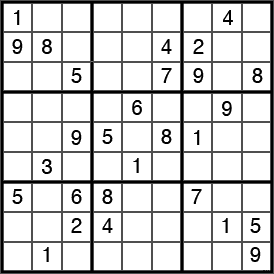 Un Sudoku excepcionalmente para el de España